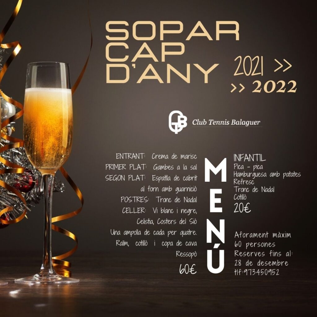 Sopar de cap d’any